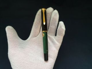 Vintage Fountain Pen Pelikan 400 Souveran 14k Gold Nib 585 W.  Germany (no.  Xox)