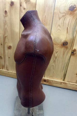 Vintage,  Rare Male Mannequin Torso Form with Stand 2