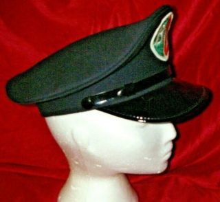 Vintage Collectible BA Oil Service Gas Station Uniform Hat Cap Patch - LARGE - Sz 7 2
