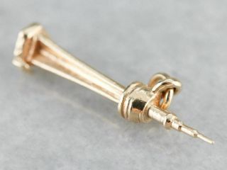 Gold CN Tower Charm 3