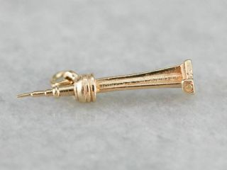 Gold CN Tower Charm 4