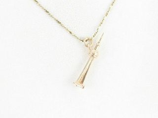 Gold CN Tower Charm 6