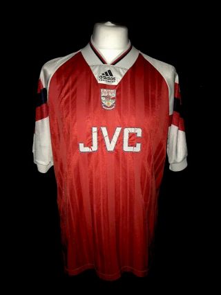 Arsenal 1992 - 94 Home Vintage Football Shirt -