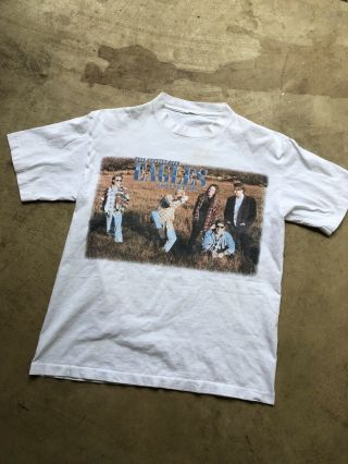 Vintage Eagles Hell Freezes Over World Tour 1994 Giant T Shirt Size L
