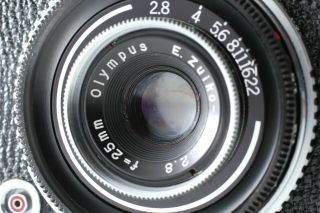 [RARE Exc,  5] Olympus PEN W Wide Black Half Frame Film Camera From Japan 161 3