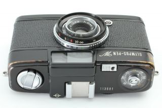 [RARE Exc,  5] Olympus PEN W Wide Black Half Frame Film Camera From Japan 161 5