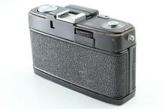 [RARE Exc,  5] Olympus PEN W Wide Black Half Frame Film Camera From Japan 161 8