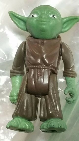 VINTAGE STAR WARS LILI LEDY YODA BROWN SNAKE DARK CANE MEXICO 8