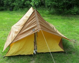 1978 Vintage Hirsch Weiss White Stag Tent & Fly Trail Companion Ll