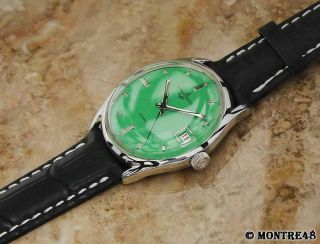 Ulysse Nardin Swiss Made 1960s Mens Auto Stainless St 35mm Vintage Watch JE117 5