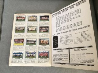 Vintage Panini : Football 81 Sticker Album 100 Complete 5