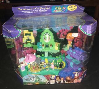 Wizard Of Oz Play Set Never Opened Mattel 2001 3 Way Lights Up 23637