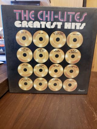 Chi - Lites Greatest Hits Reel To Reel Factory Rare