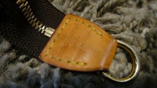 Vintage Louis Vuitton LV Mono Mini Pouch Pochette Wristlet Hand Bag 3