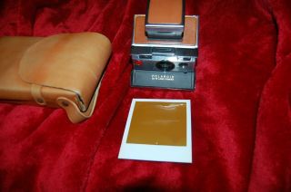 Vintage Polaroid SX - 70 Land Camera w/Case 6