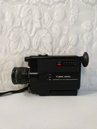 Canon 310XL 8 8MM Movie Camera Recorder with C - 8 Zoom Lens VINTAGE Rare 2