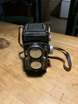 Rare Rollei Rolleiflex 2.  8c Camera W/ Schneider Xenotar 80mm F2.  8