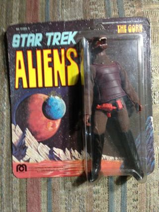 Star Trek Aliens Vintage Mego The Gorn 1975 Tos Unpunched Rare Collectable.