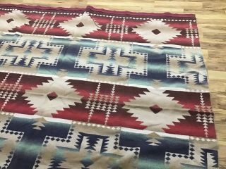 Vintage 30 ' s 40 ' s Beacon Indian Cotton CAMP BLANKET 73 