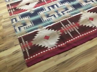 Vintage 30 ' s 40 ' s Beacon Indian Cotton CAMP BLANKET 73 