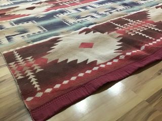 Vintage 30 ' s 40 ' s Beacon Indian Cotton CAMP BLANKET 73 