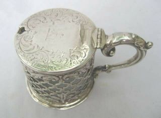 Antique English Sterling Silver Agricultural Farming Best Cow award trophy 1842 4