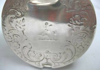 Antique English Sterling Silver Agricultural Farming Best Cow award trophy 1842 5