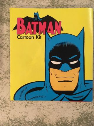 Vintage Colorforms Batman Cartoon Kit 1966 Rare Complete 4