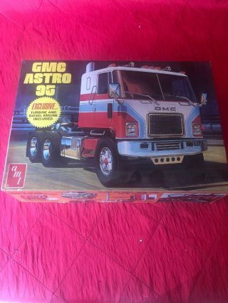 Vintage Amt 1/25 Gmc Astro 95 With Turbine Eng Option