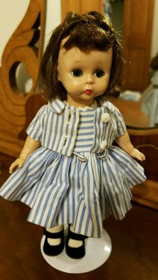 Madame Alexander 8 " Doll Kins Vtg Bkw Two Piece Tagged Outfit