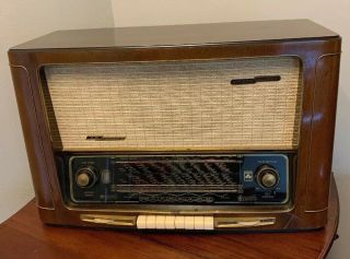 Vintage Grundig Radio Majestic 3d Klang 4040w/3d Exceptional Quality