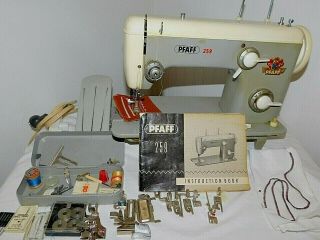 Pfaff 259 Vintage Sewing Machine - Heavy Duty 3 Layers Leather (m79c)