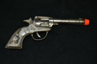 Vintage Hubley Tex Cap Toy Cowboy Western Diecast Gun Usa