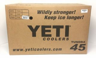 RARE 2015 Yeti Tundra 45 Cooler Camo EXTREMELY Limited Edition NIB 11