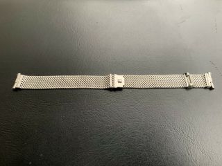 Vintage Jb Champion Nasa 19mm Stainless Steel Bracelet Band Horned Ends Omega