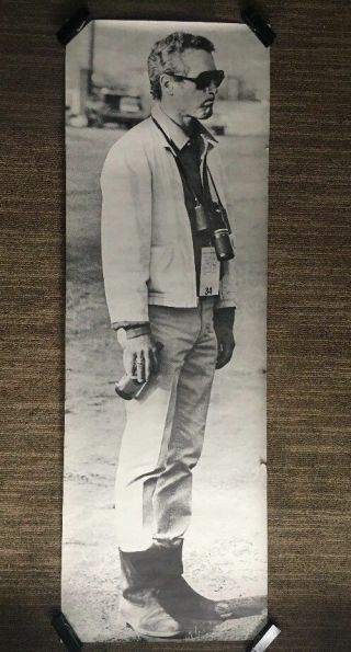 Vintage Paul Newman Poster Prints 1969 Movie Memorabilia 6 Ft.  Tall B&w