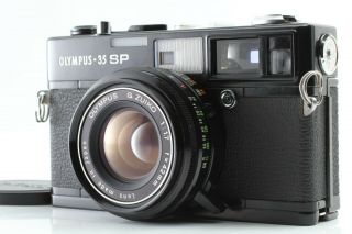 【rare Mint】 Olympus 35 Sp Black 35mm Rangefinder Film Camera From Japan 660