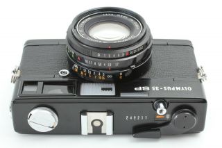 【RARE MINT】 Olympus 35 SP Black 35mm Rangefinder Film Camera From Japan 660 4