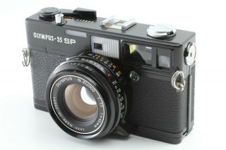 【RARE MINT】 Olympus 35 SP Black 35mm Rangefinder Film Camera From Japan 660 5