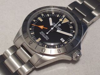 Steinhart Ocean One Vintage Gmt Swiss Made Automatic,  Limited Edition Of 199 Pc