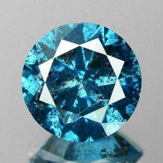 1.  80 Cts Sparkling Rare Fancy Intense Blue Color Natural Loose Diamond