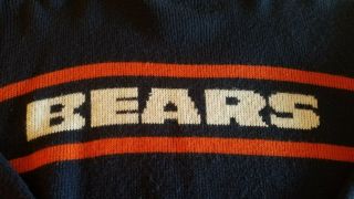 Vintage Mike Ditka,  Chicago Bears Sweater,  Size L,  NFL ltd. ,  wool blend 4