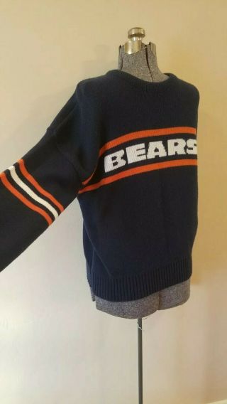 Vintage Mike Ditka,  Chicago Bears Sweater,  Size L,  NFL ltd. ,  wool blend 7