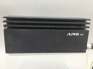 Vintage Alpine 3501 Stereo Amplifier - Fast - B25 3