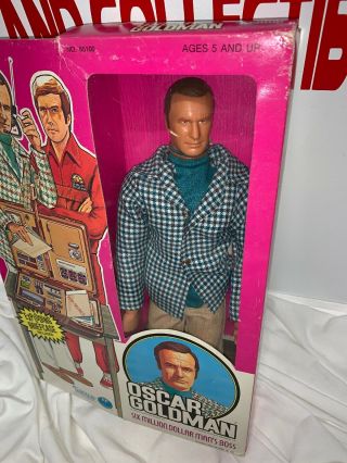 Vintage 1973 Kenner Oscar Goldman Six Million Dollar Man Action Figure - - 12