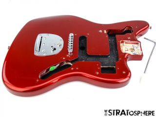 Vintage Ri Fender Classic Player Jaguar Body & Hardware Tremolo Candy Apple Red