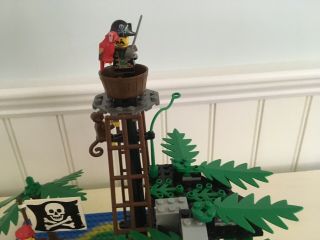 Vintage Lego Pirate System 6270 Forbidden Island and instructions 3