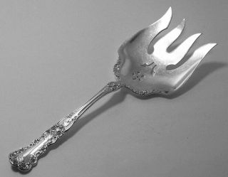 7 3/4 " Sterling Silver Salad Fork Buttercup Pattern 1900 By Gorham No Mono