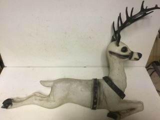 Vintage Beco Blow Mold Reindeer With Antlers