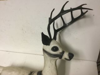 Vintage Beco blow mold reindeer with antlers 2